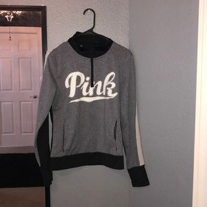 Pink Half Zip